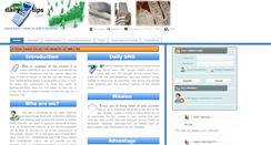 Desktop Screenshot of dailysmstips.com